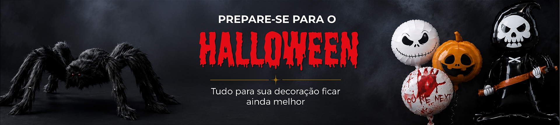 Banner Prepare-se Halloween 2026