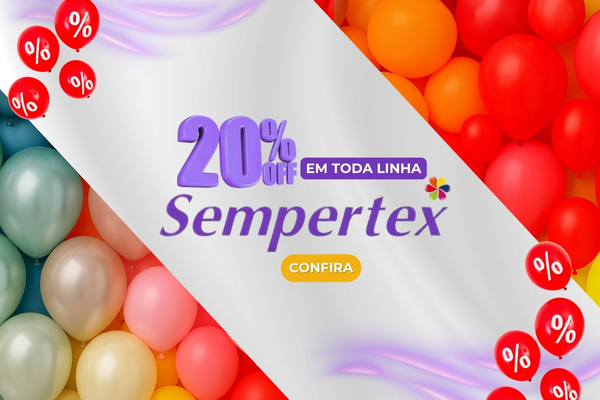 Banner Sempertex 20%off Home mobile