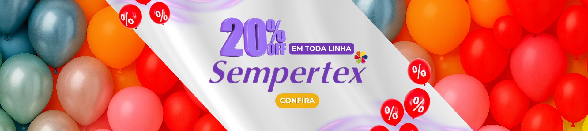 Banner Sempertex 20%off Home