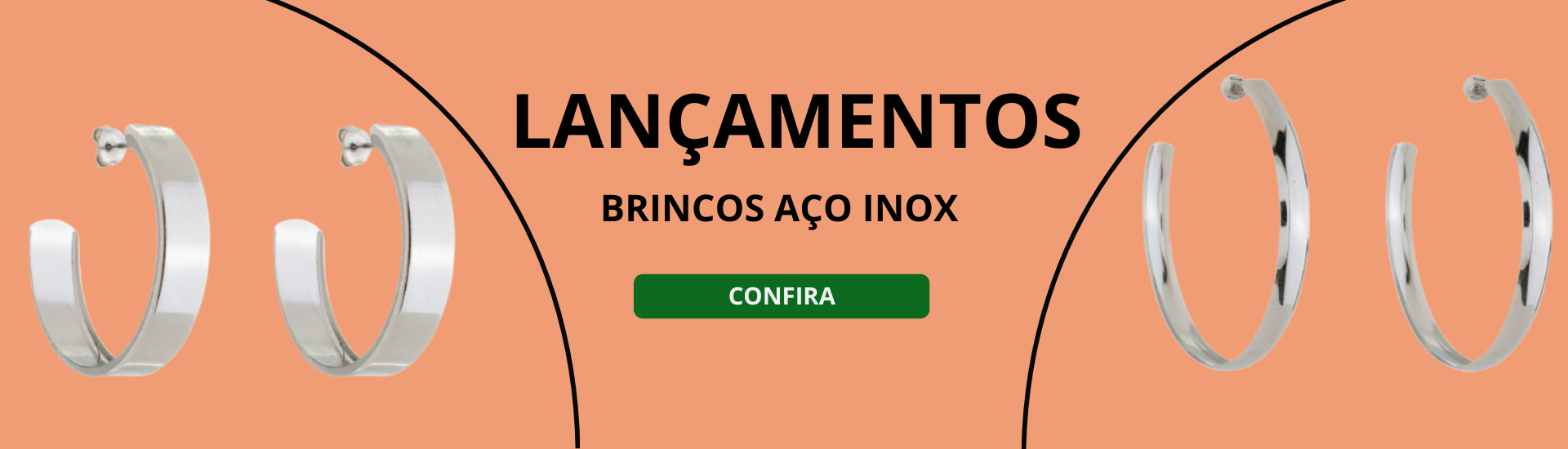 Brincos Inox