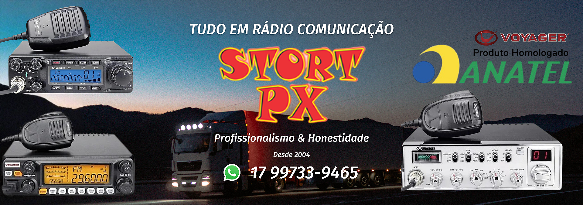 Novo Banner 3 rádios