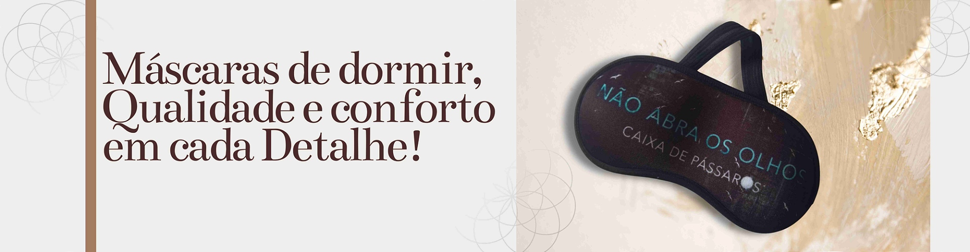 Máscara de dormir Personalizada