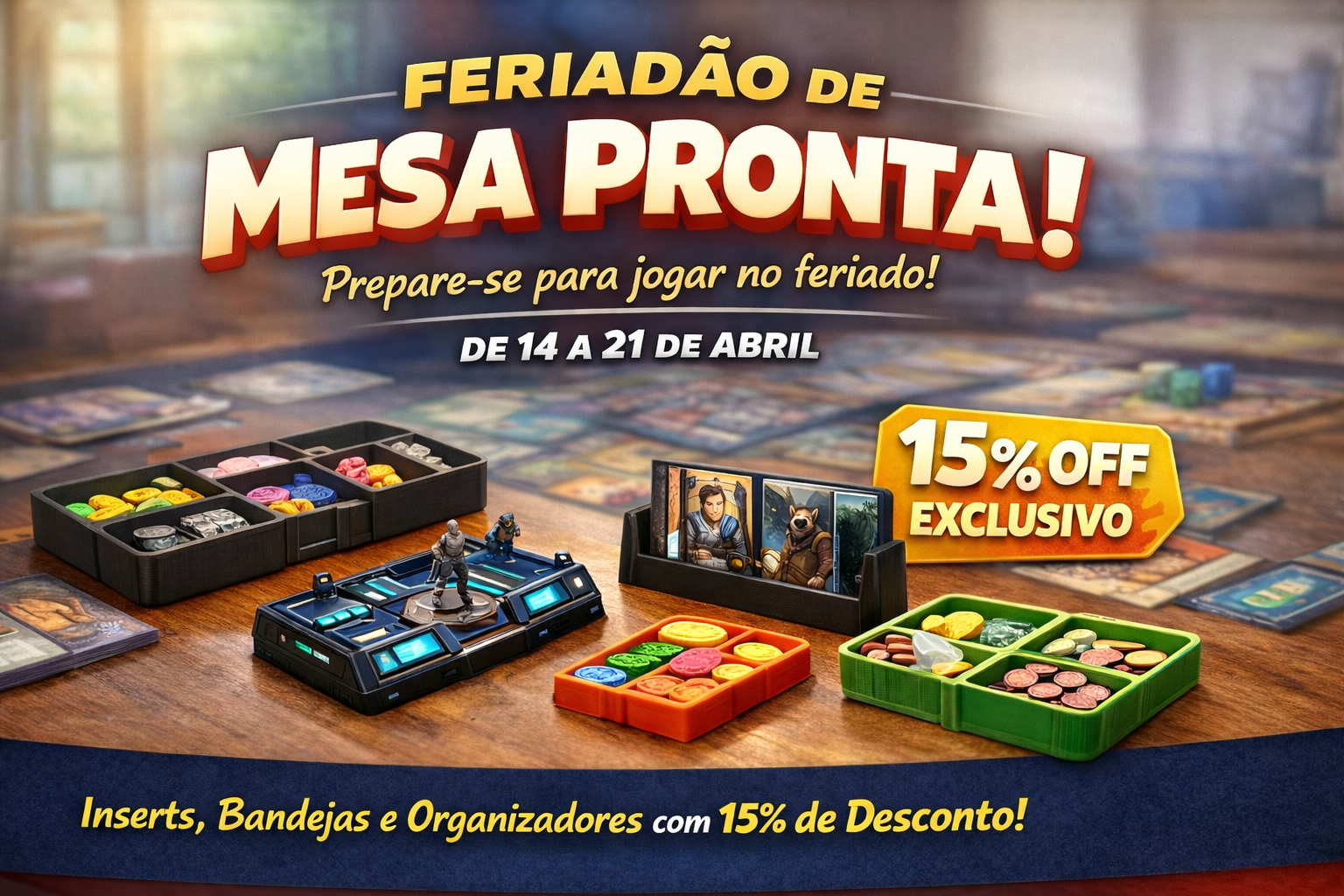 Feriadão de Mesa Pronta