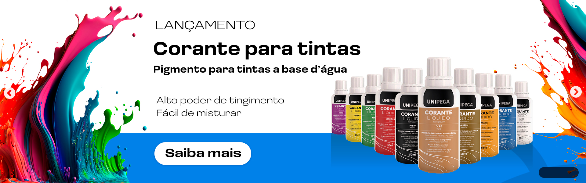 [mobile] Corantes Lançamento 2025