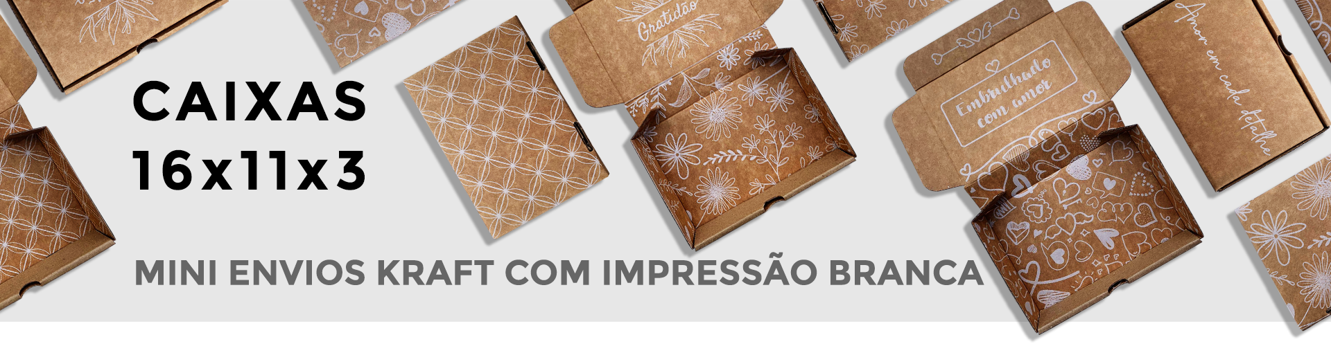 COLEÇÃO KRAFT 16X11X3