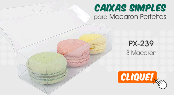 Caixa para Macaron mobile