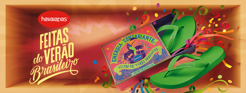 Havaianas Feitas do Verão Brasileiro
