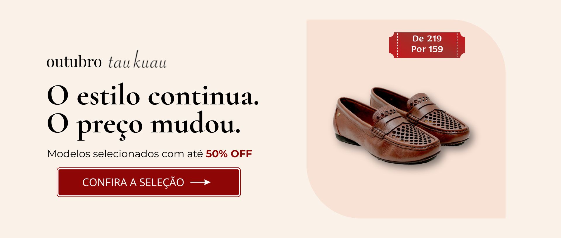 OUTUBRO Mocassim