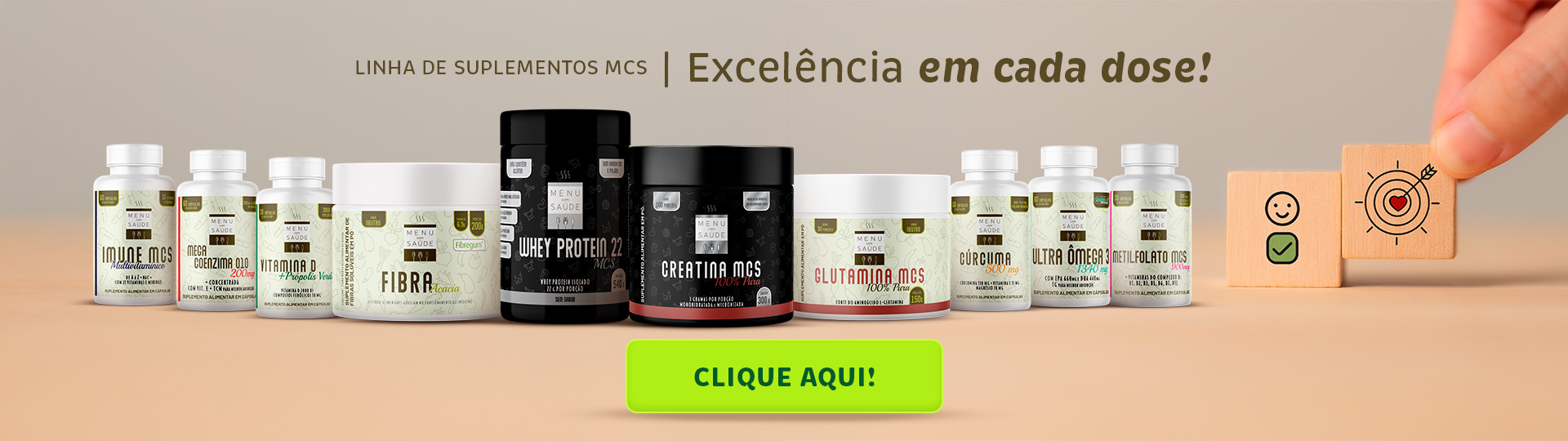 Linha de  Suplementos