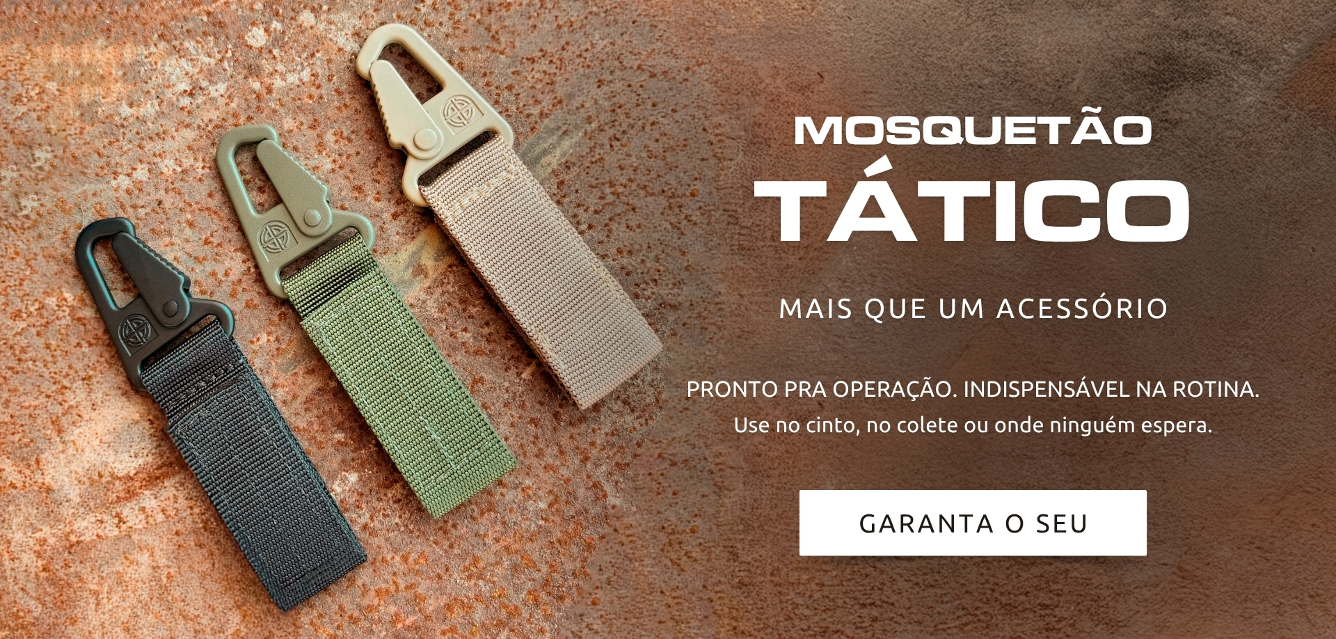 Mosquetão Tático