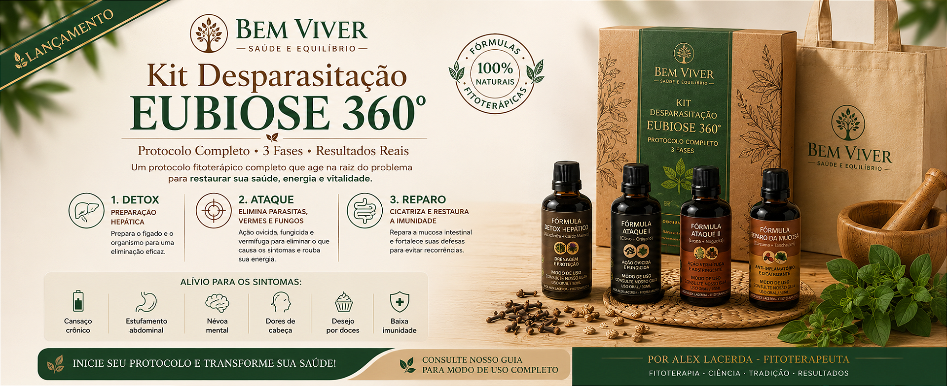 Kit Desparasitação