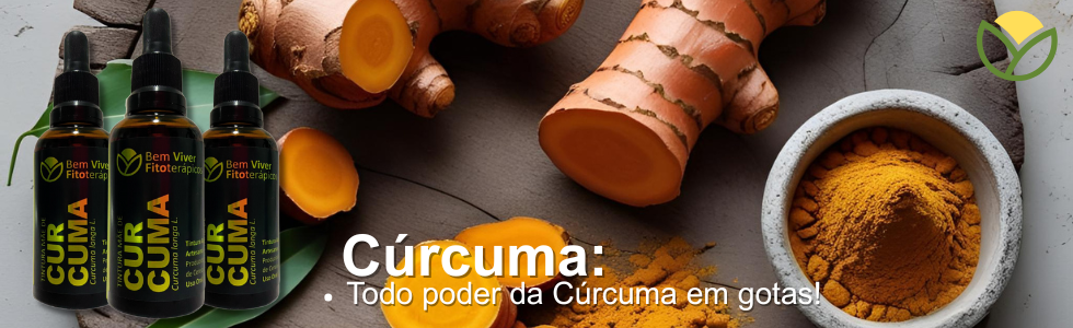 Tintura Mãe de Cúrcuma (Curcuma longa) 50ml