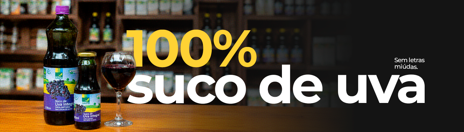 100% SUCO DE UVA