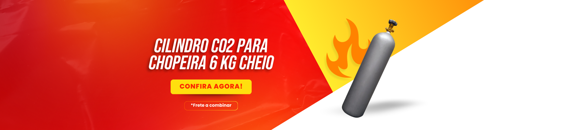 Cilindro CO2 Chopeira