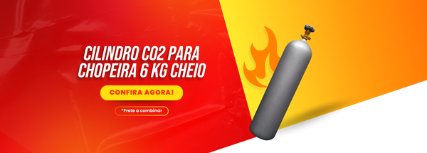 Cilindro CO2 Chopeira mobile