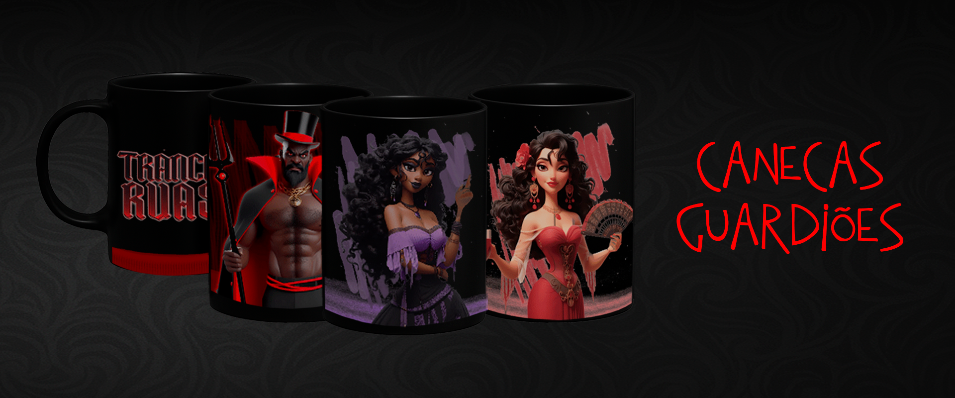 Canecas Pretas