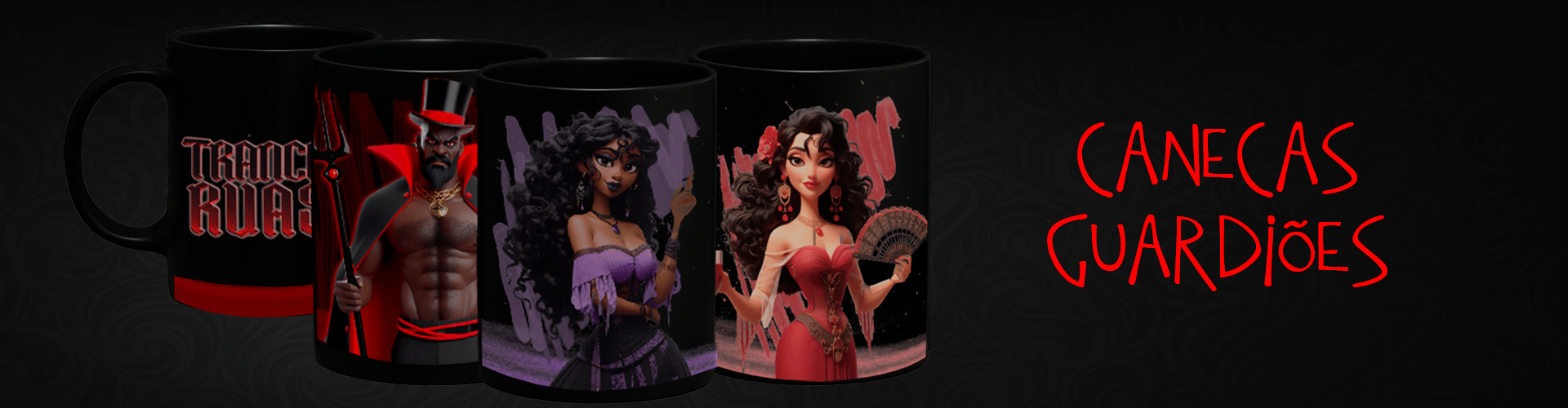 Canecas Pretas