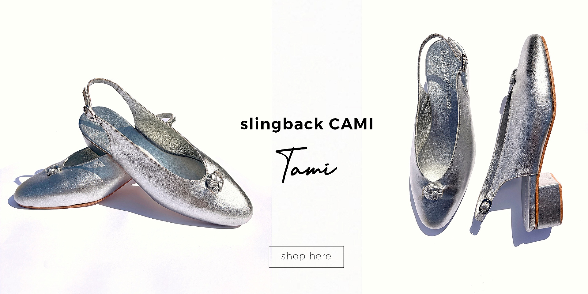 SLINGBACK CAMI PRATA - 02/04