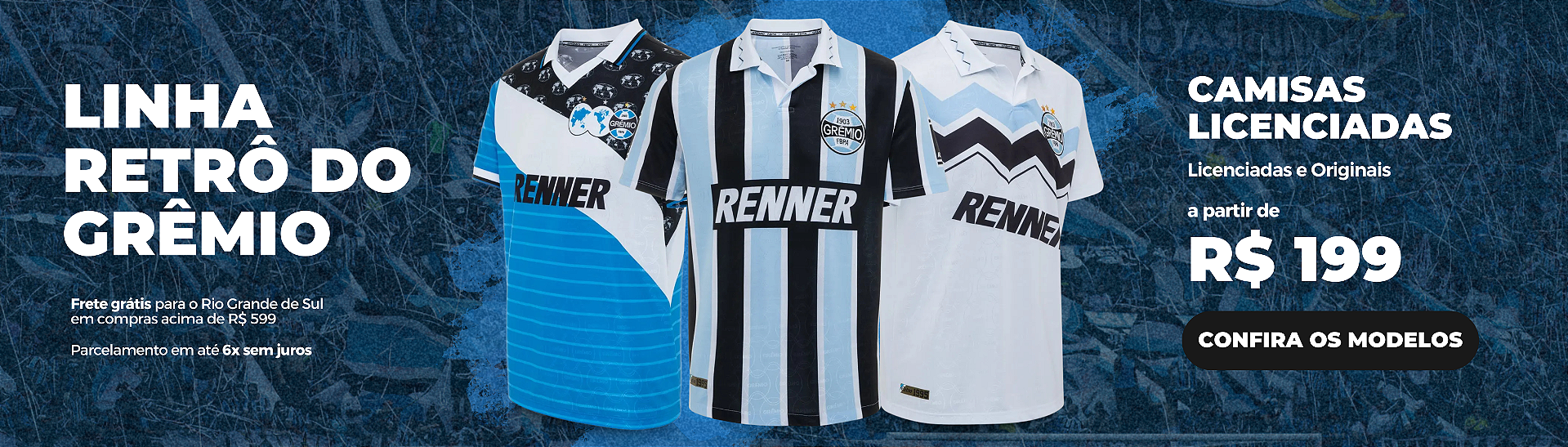 Linha Retrô - Grêmio