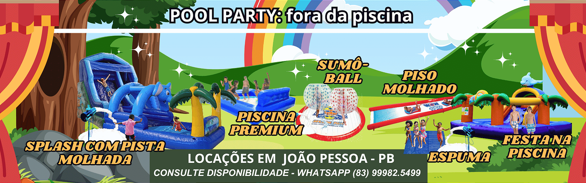 Pool Party: fora da piscina