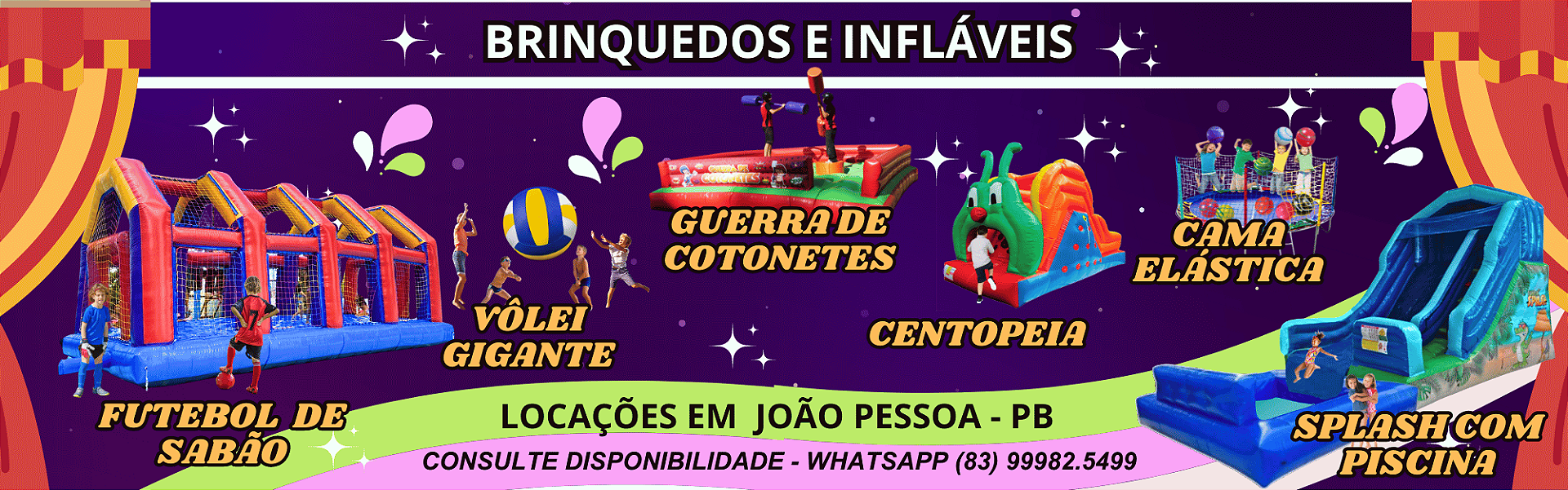 Brinquedos e Infláveis