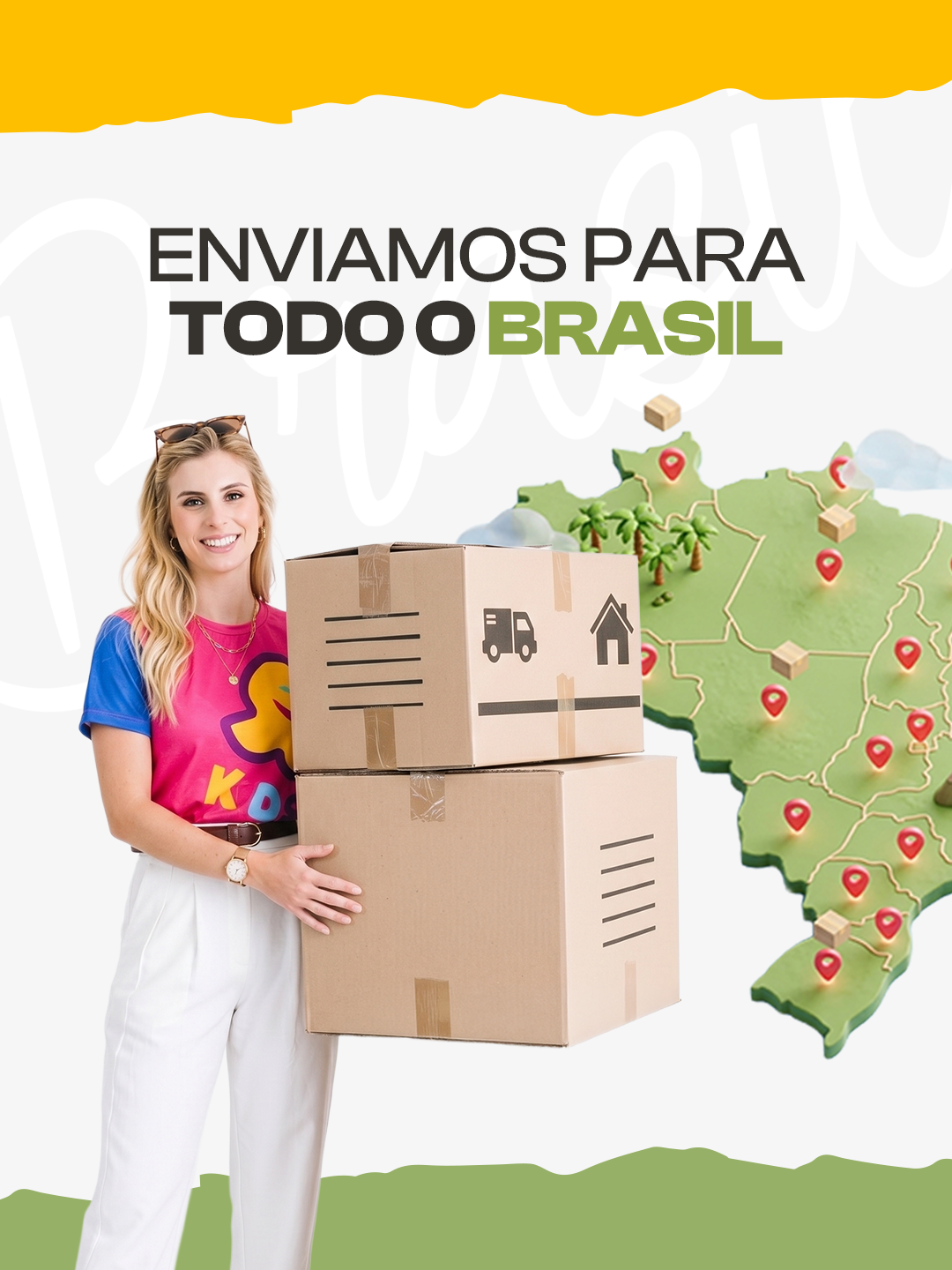 Envio para todo o Brasil mobile