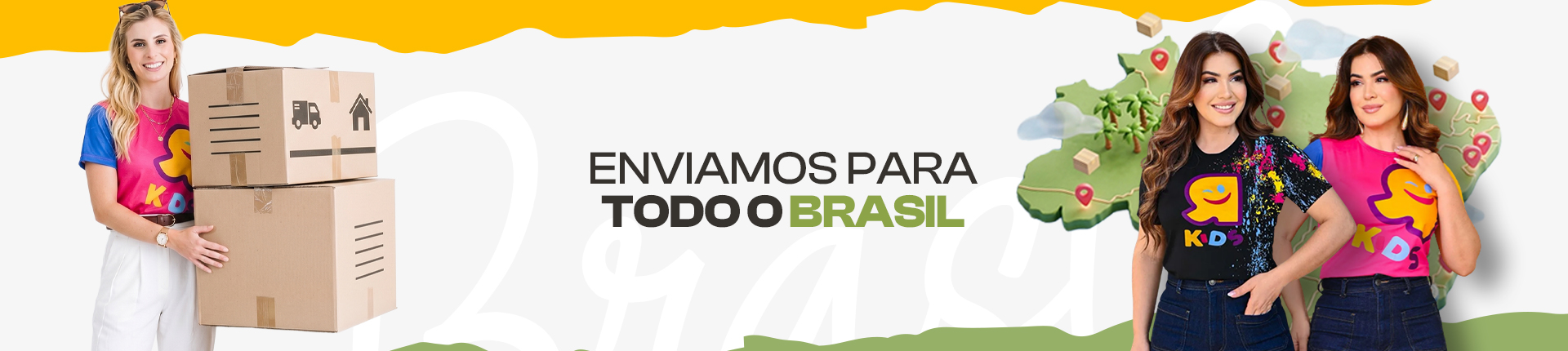 Envio para todo o Brasil