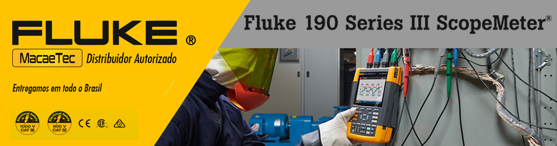 Ferramenta de teste ScopeMeter® Fluke 190