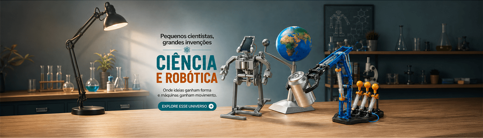 CIÊNCIA E ROBÓTICA - EDUCATIVOS BRINQUEDOS