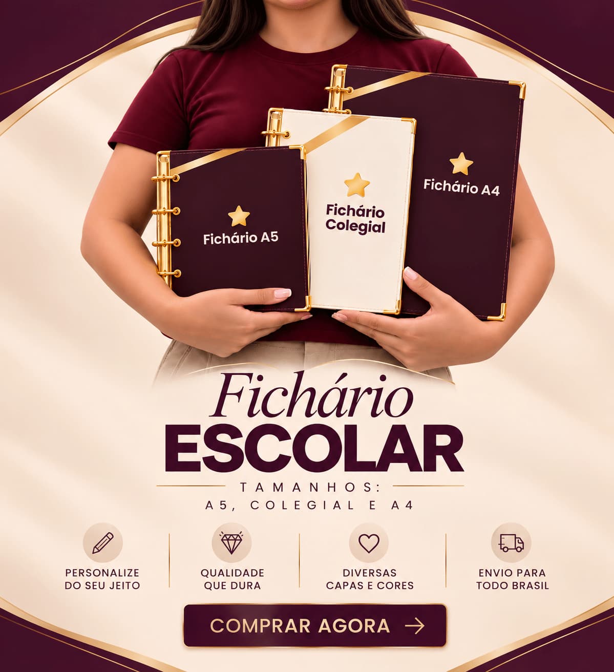 Banner- Fichário mobile