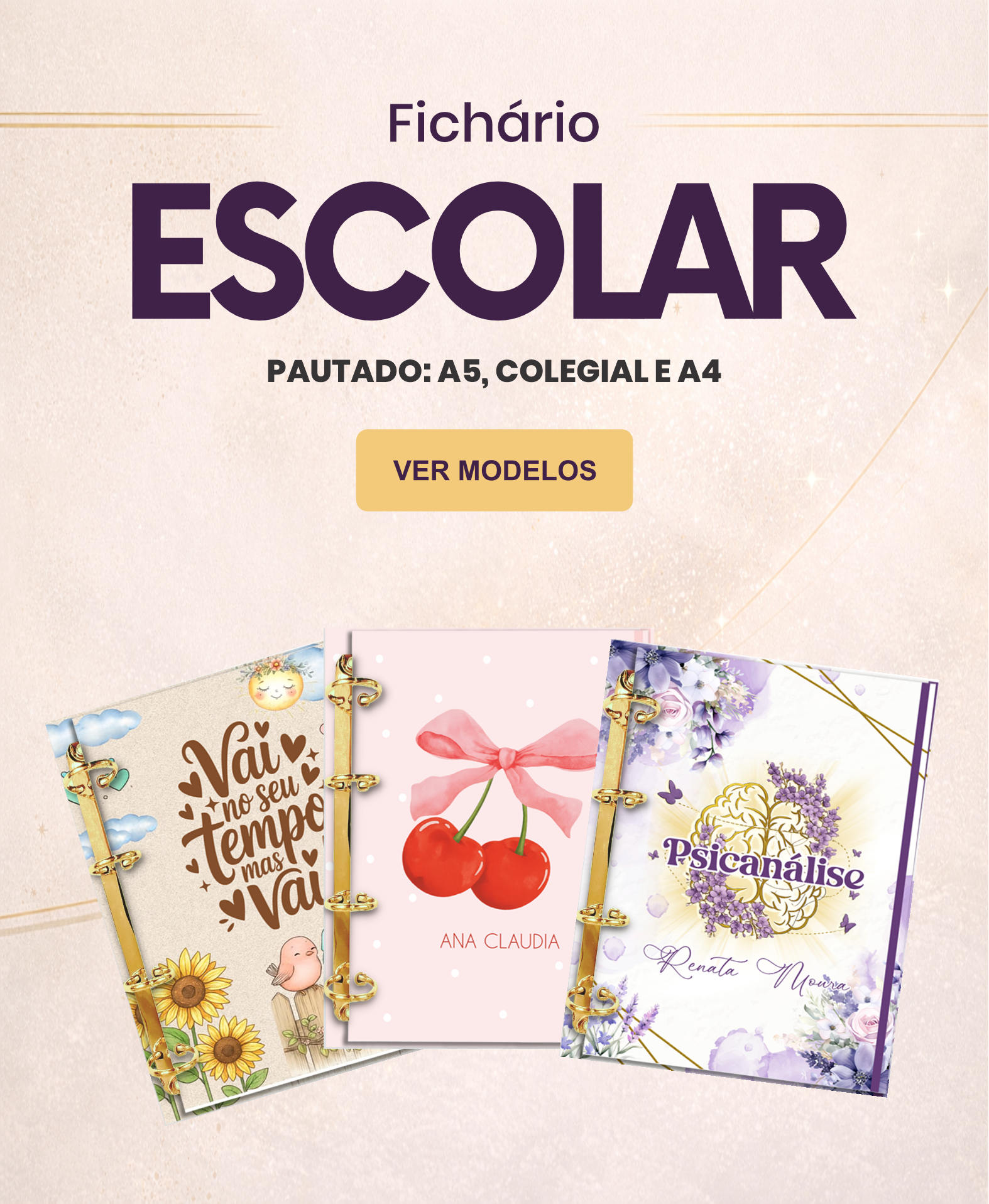 Banner- Fichário mobile