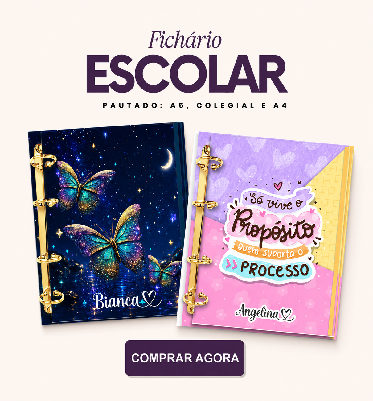 Banner- Fichário mobile