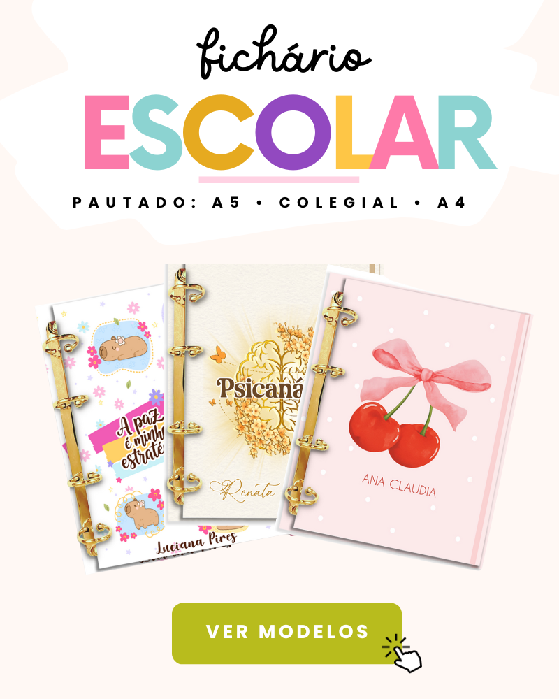 Banner- Fichário mobile