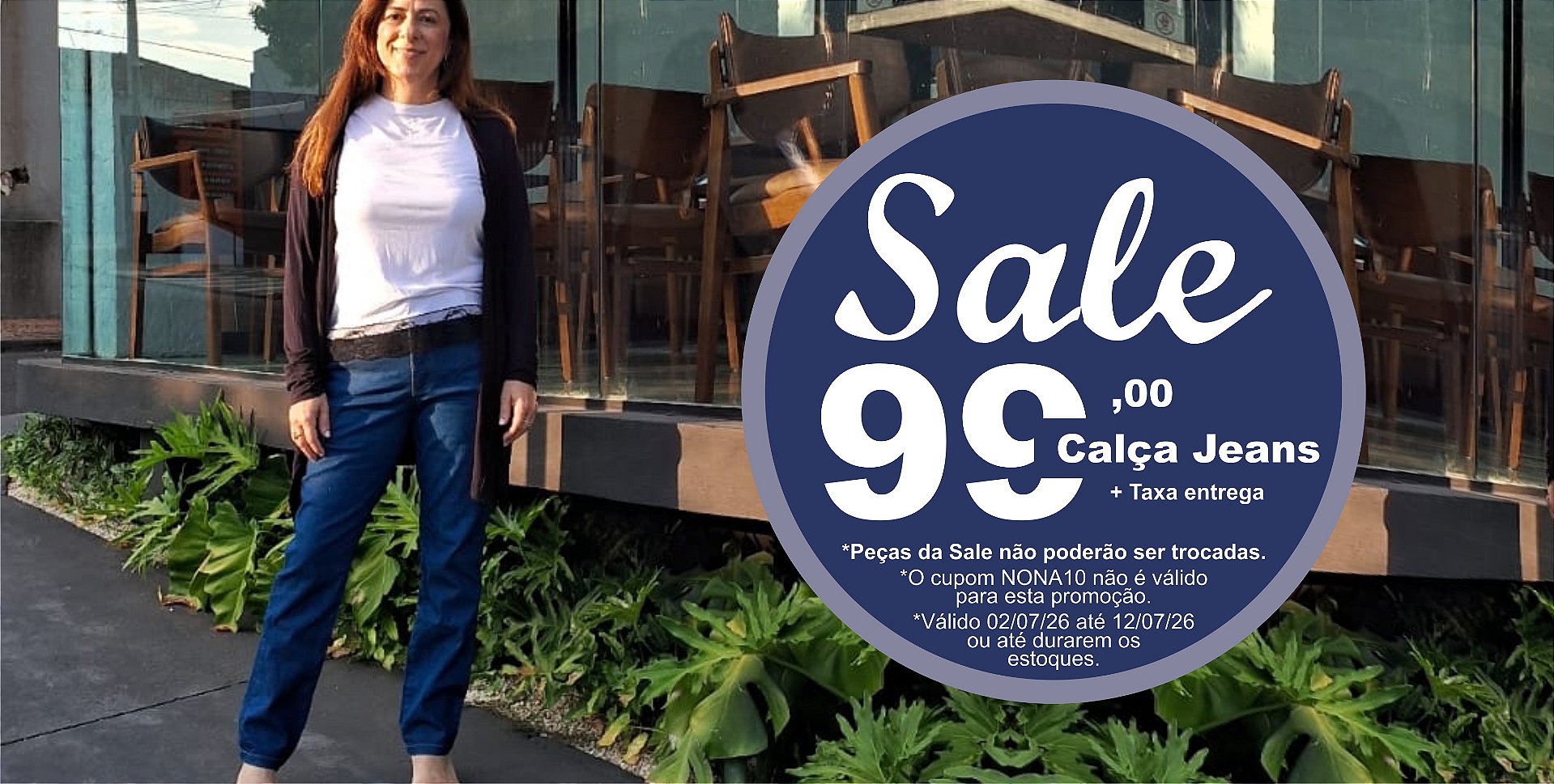 Sale calça jeans