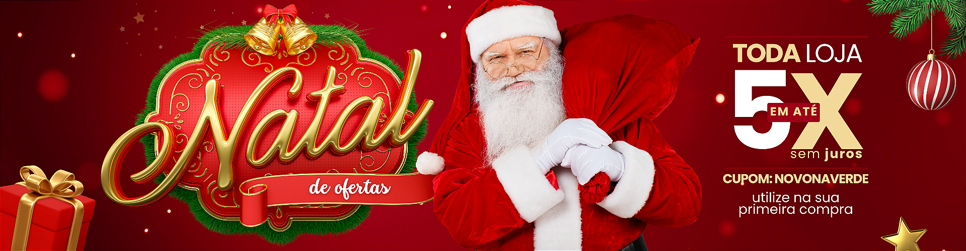 Dezembro é natal - página inicial