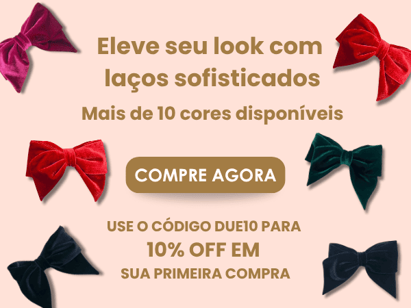Full Banner Laços de cabelo mobile