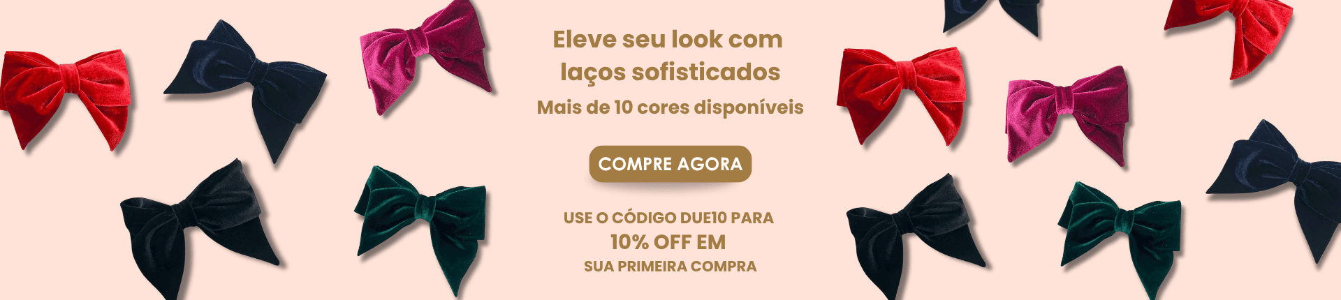 Full Banner Laços de cabelo