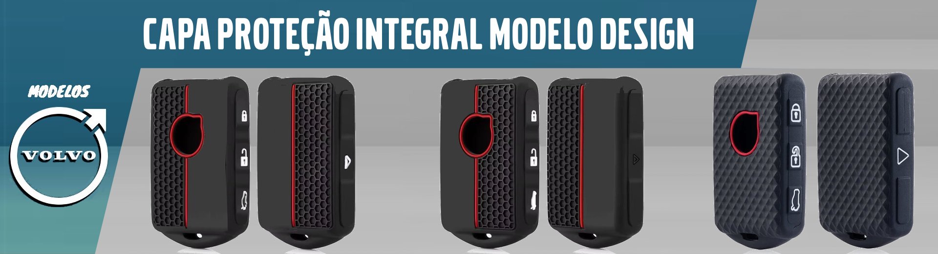capas linha design - 3 modelos -