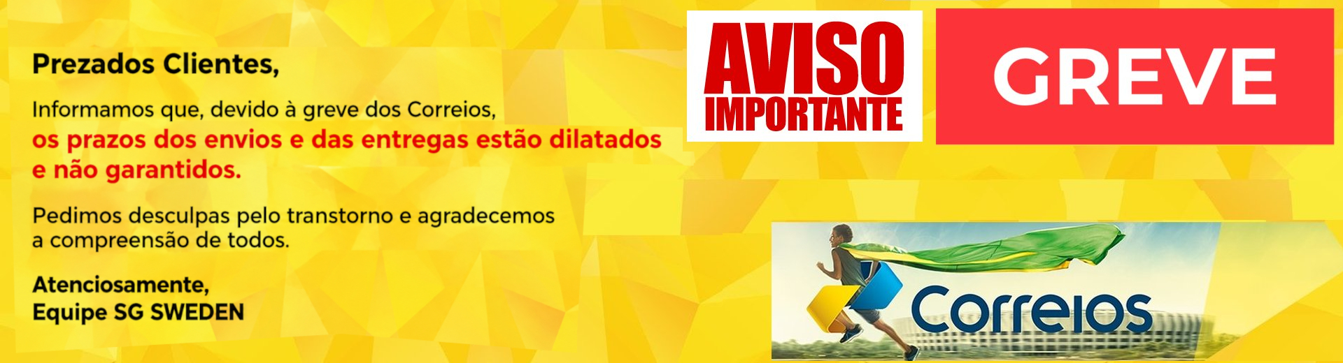 greve correios