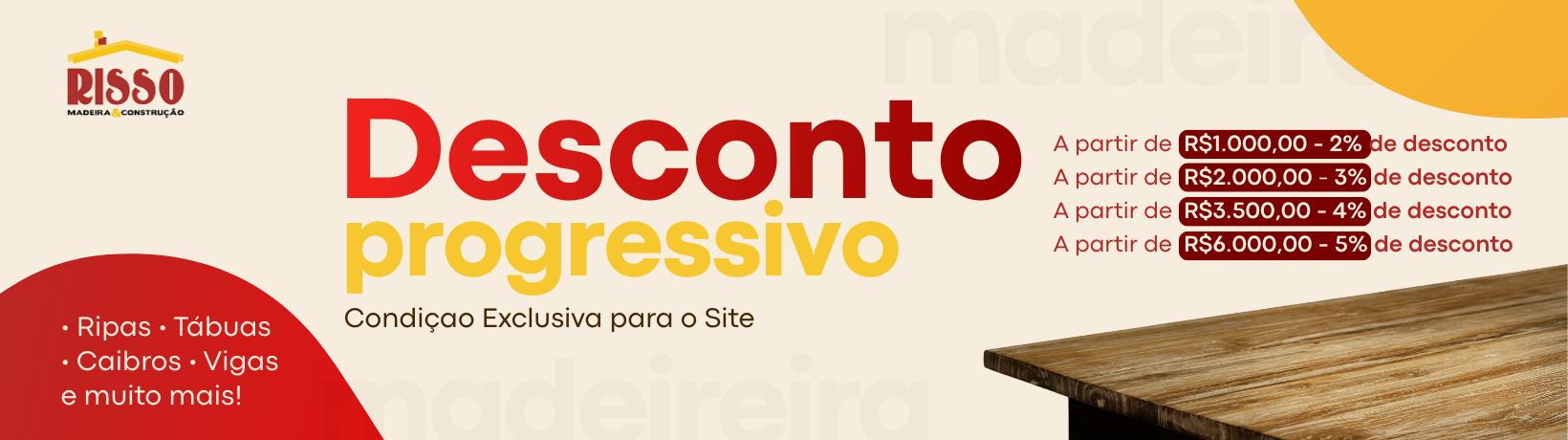 Desconto progressivo