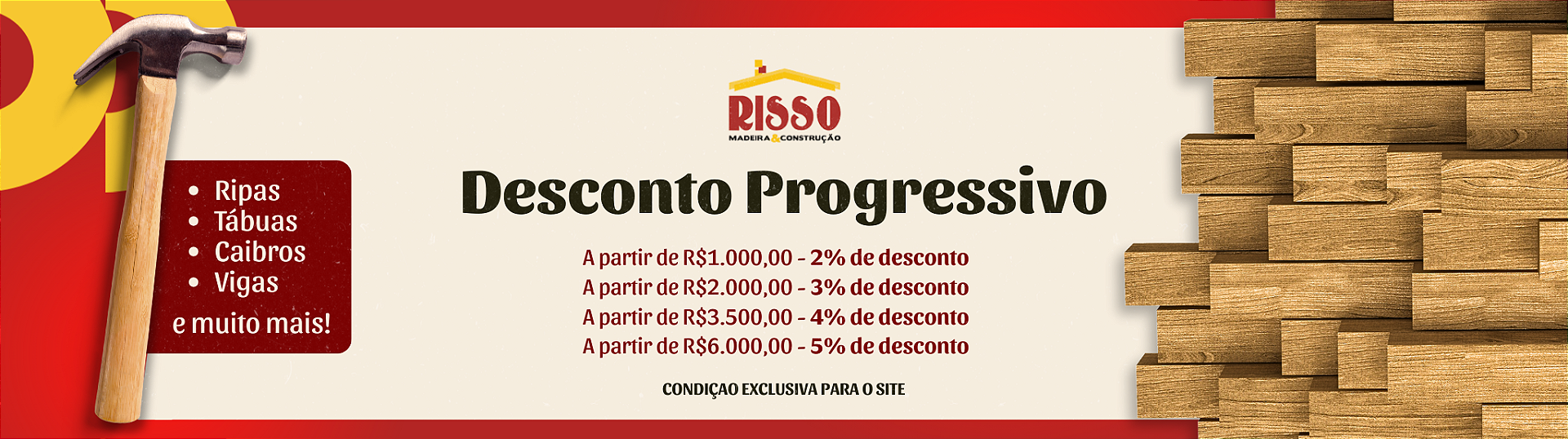 Desconto progressivo