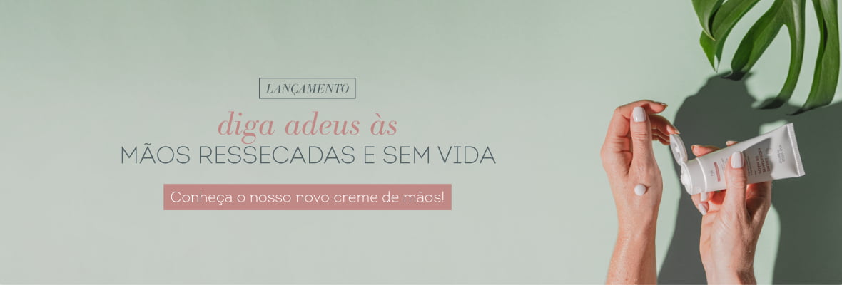 Creme das mãos