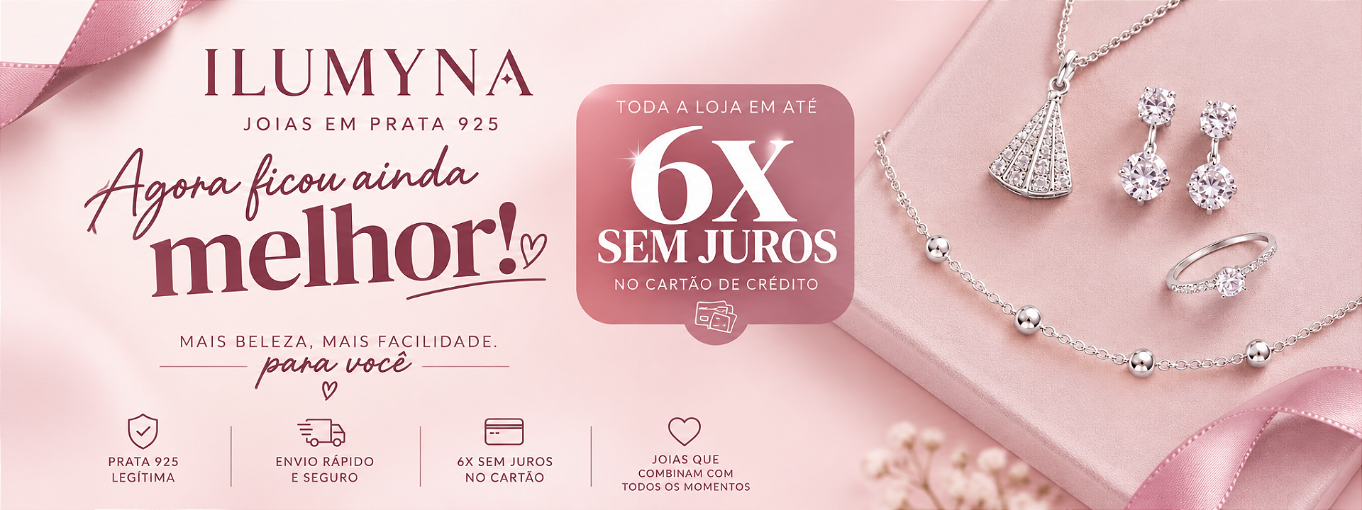 Parcelamento 6x sem juros