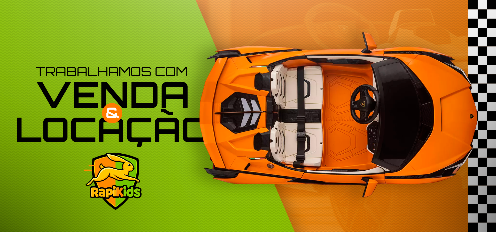 Trabalhamos com venda e locação