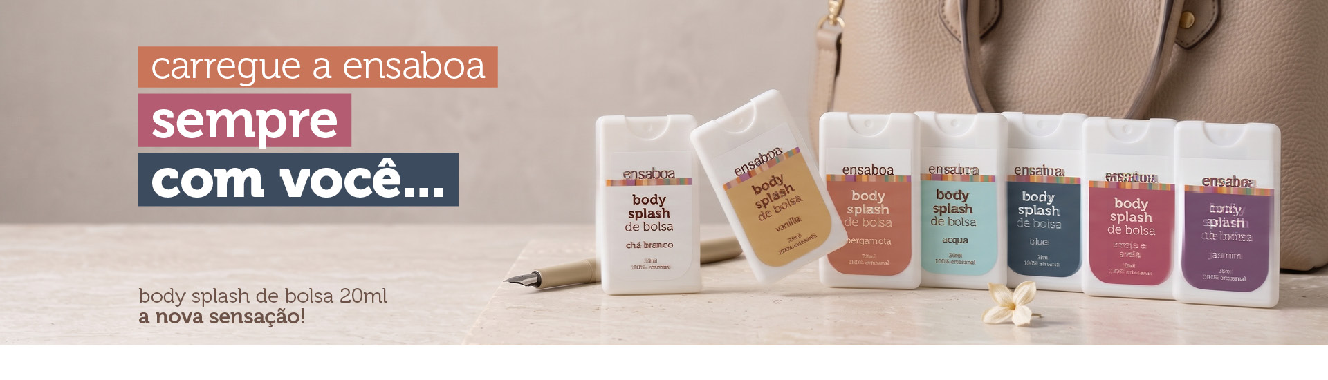 Body splash de bolsa