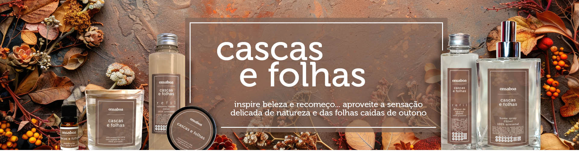 Cascas e folhas full