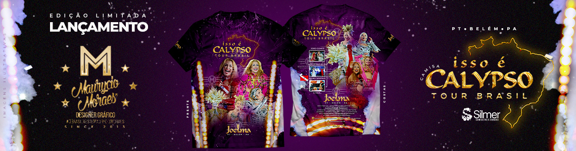 T-shirt: Joelma - "Isso É Calypso Tour Brasil - Etapa Belém"