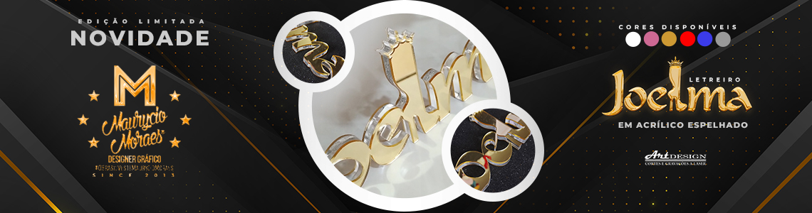 Letreiro: Joelma - (Logo Oficial)