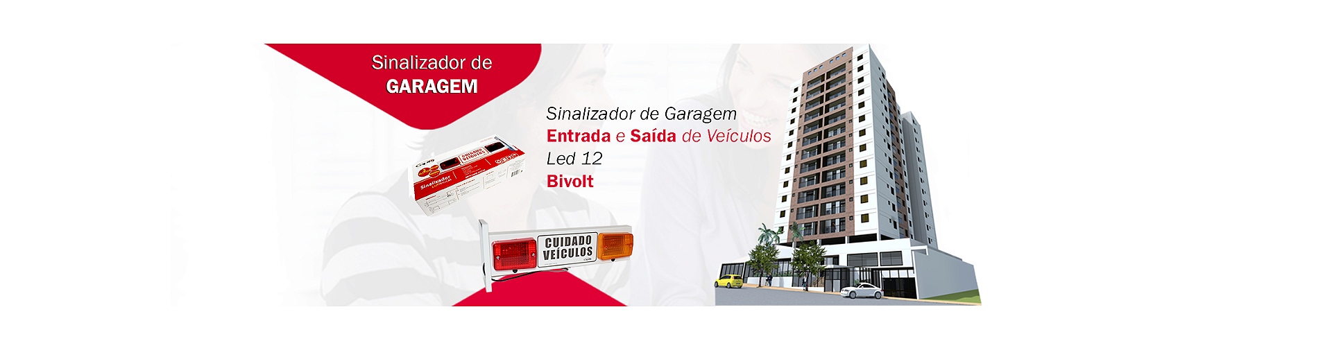 Sinalizador de garagem 