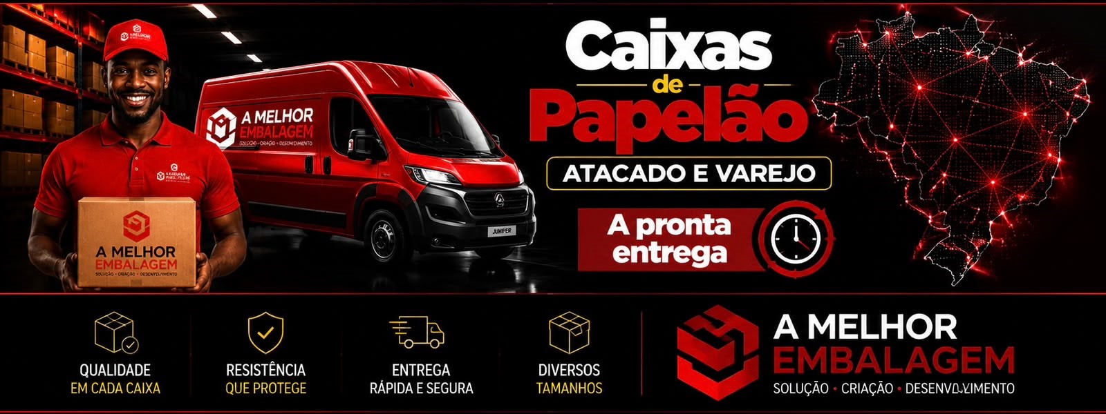 Caixas de Papelão Atacado e Varejo